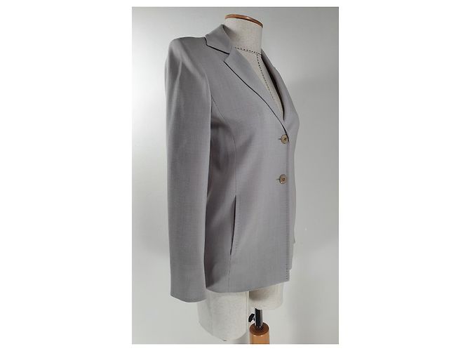Max Mara Grey Wool Jacket - view 2