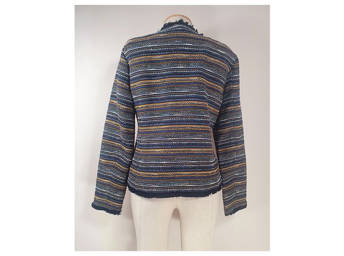 Trussardi Jeans Tweed Blazer Mehrfarben - Ansicht 4