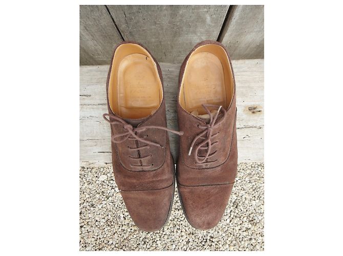 Brogue Finsbury Marroni in Pelle e Suede Taglia 43 Marrone - vista 2