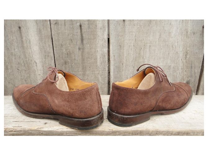 Brogue Finsbury Marroni in Pelle e Suede Taglia 43 Marrone - vista 5