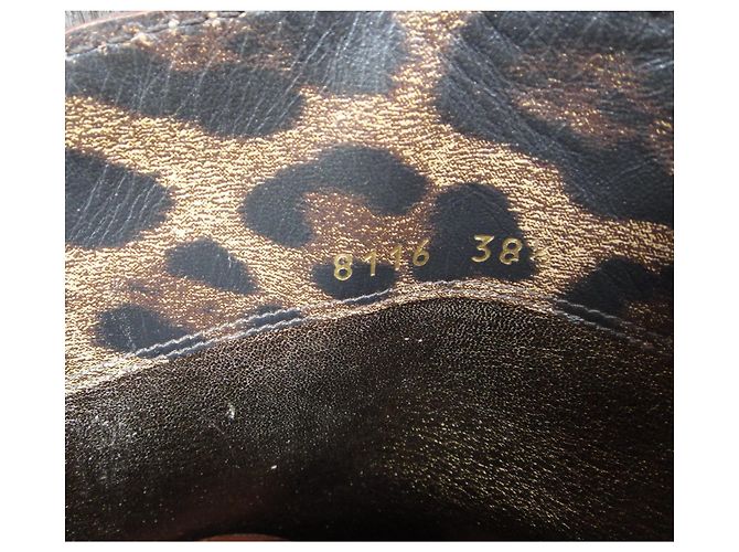 botas Dolce & Gabbana p 39,5 Castaño - vista 8