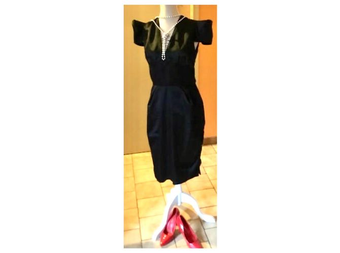 Alexandre Vauthier Bleistiftkleid Schwarz - Ansicht 5