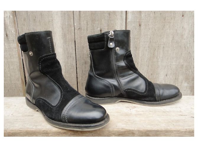Costume National CNC Trachtenstiefeletten p 41 Schwarz - Ansicht 2
