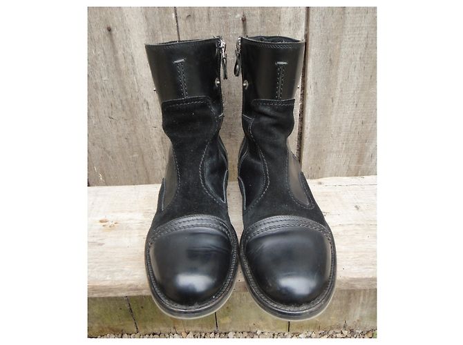 Costume National CNC Trachtenstiefeletten p 41 Schwarz - Ansicht 3