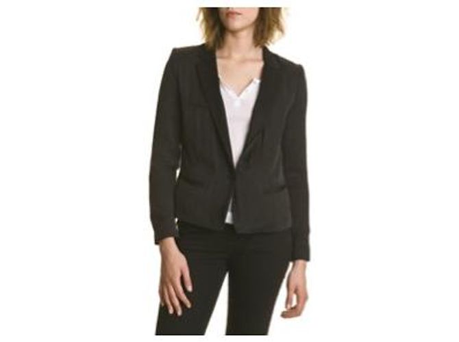 Isabel Marant Etoile Harlow Jacke Schwarz Viskose - Ansicht 5