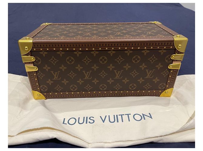 Coffret Accessoires Louis Vuitton Marron Beige Toile - vue 2