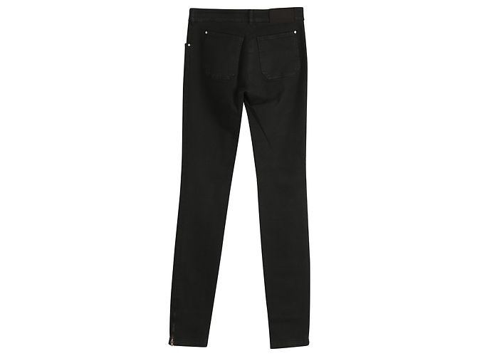 Vaqueros pitillo Balenciaga de algodón vaquero negro - vista 2