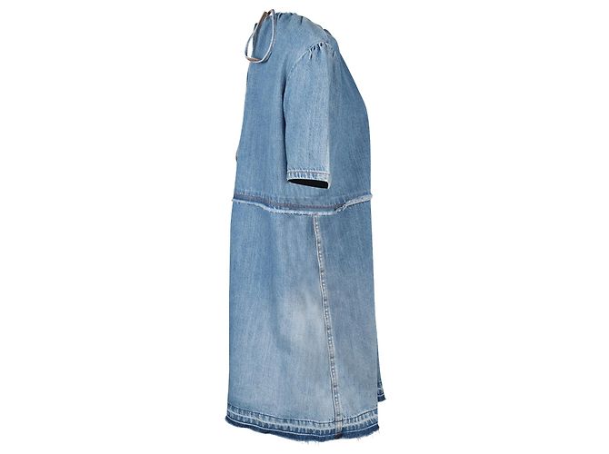 Vestido vaquero Marc Jacobs de algodón azul - vista 2