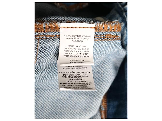 Vestido vaquero Marc Jacobs de algodón azul - vista 5