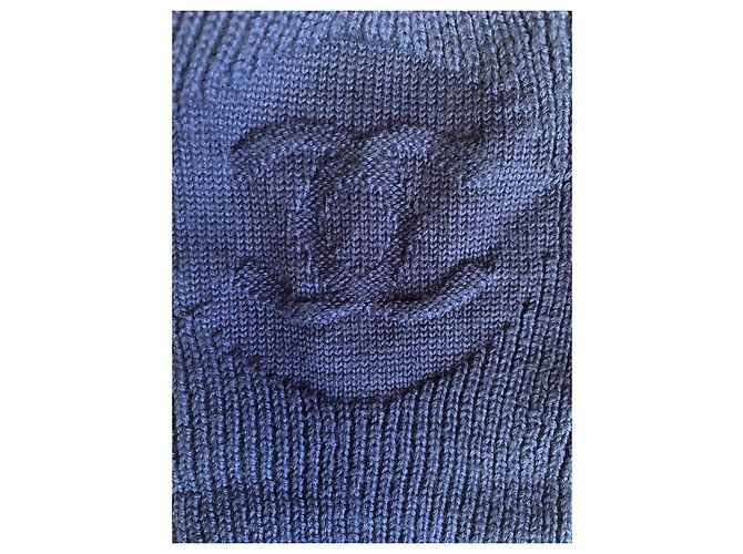 Calcetines altos Chanel Azul - vista 6