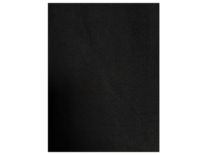 Top Chanel negro de manga corta de algodón - vista 3
