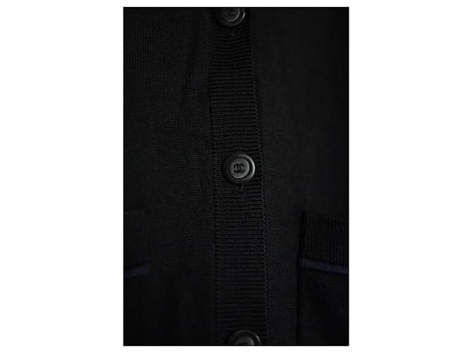 Cambon Chanel Uniform schwarz-blaue Strickjacke - Ansicht 5