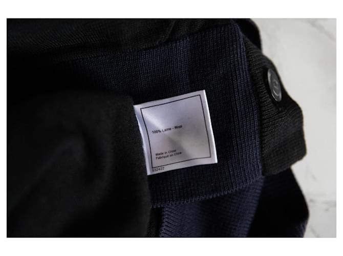 Cambon Chanel Uniform schwarz-blaue Strickjacke - Ansicht 7