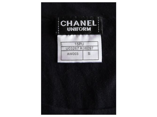Cambon High Chanel Uniforme Negro - vista 3
