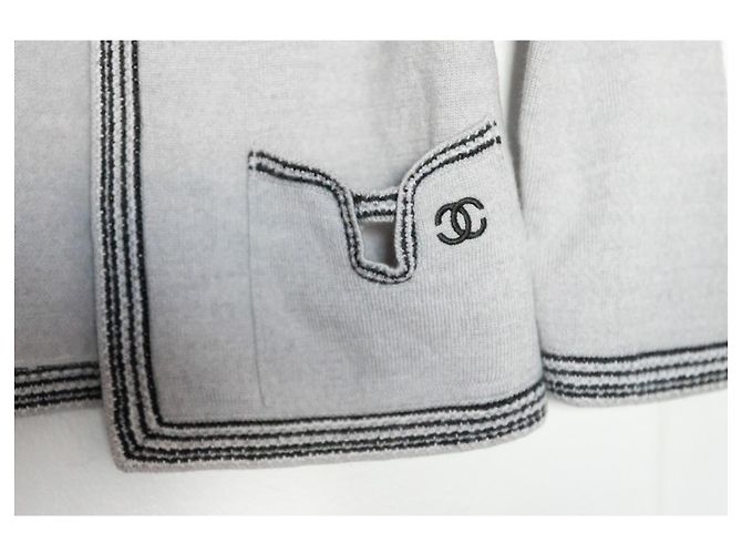 Cárdigan gris de Chanel Cambon - vista 2
