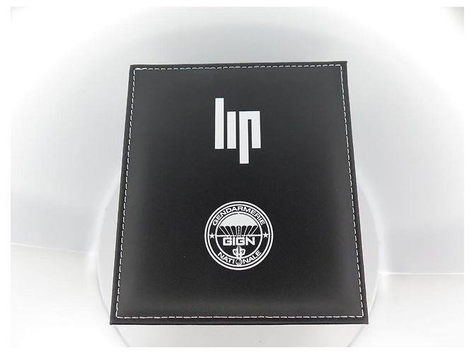 NOVO RELÓGIO LIP GRANDE NÁUTIC SKI GIGN 41 RELÓGIO CRONÓGRAFO AUTOMÁTICO MM Preto - vista 13