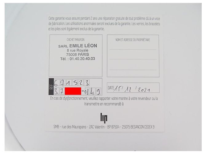 NOVO RELÓGIO LIP GRANDE NÁUTIC SKI GIGN 41 RELÓGIO CRONÓGRAFO AUTOMÁTICO MM Preto - vista 16