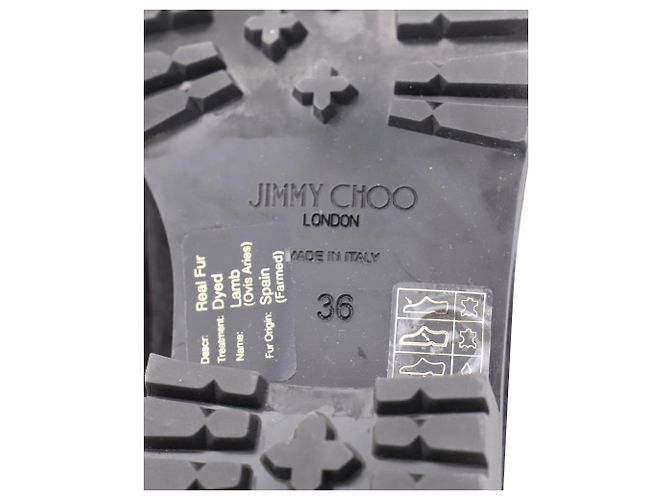 Mocassim Jimmy Choo Deanna com aplicação de cristais e forro em camurça preta Preto - vista 7