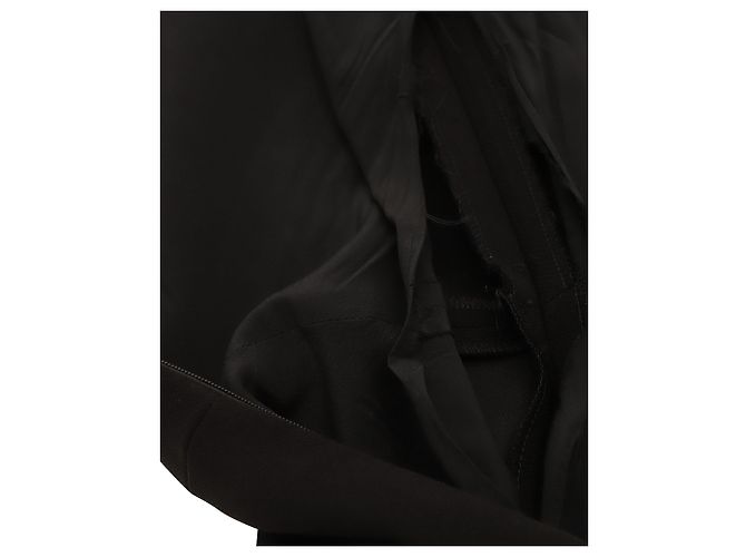 JW Anderson Abito a maniche lunghe in acetato nero - vista 4
