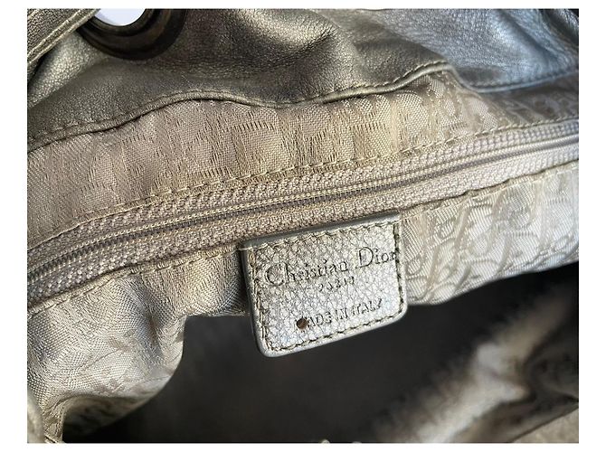 Borsa secchiello Christian Dior Le Trente in pelle grigia Grigio - vista 11
