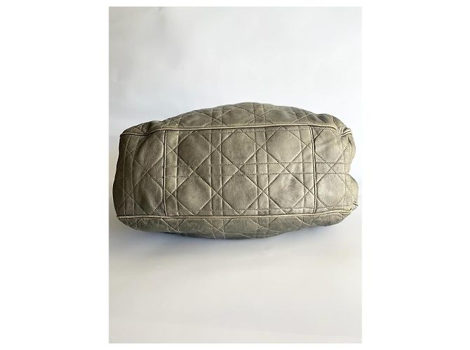 Borsa secchiello Christian Dior Le Trente in pelle grigia Grigio - vista 17