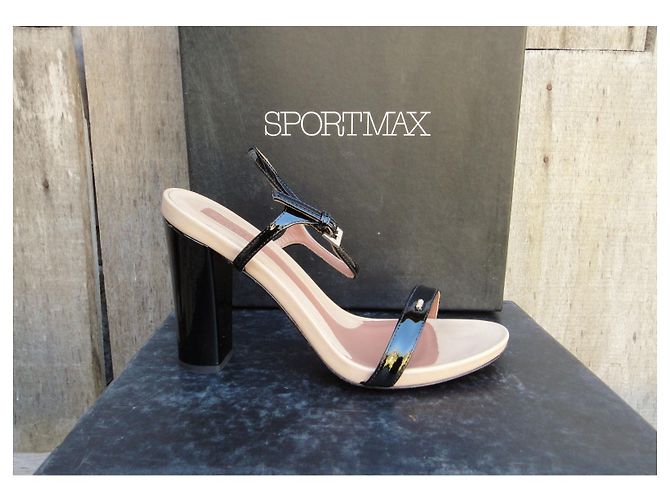 Sandali Sportmax p 39 Nero - vista 2