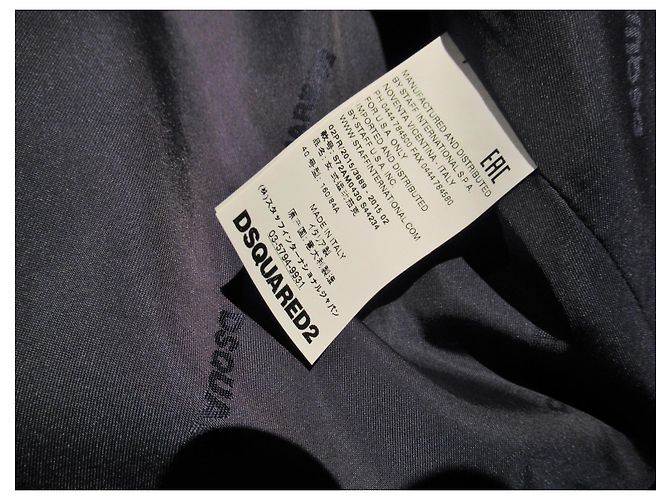 Dsquared2 giacca di broccato d'oro Multicolore - vista 8