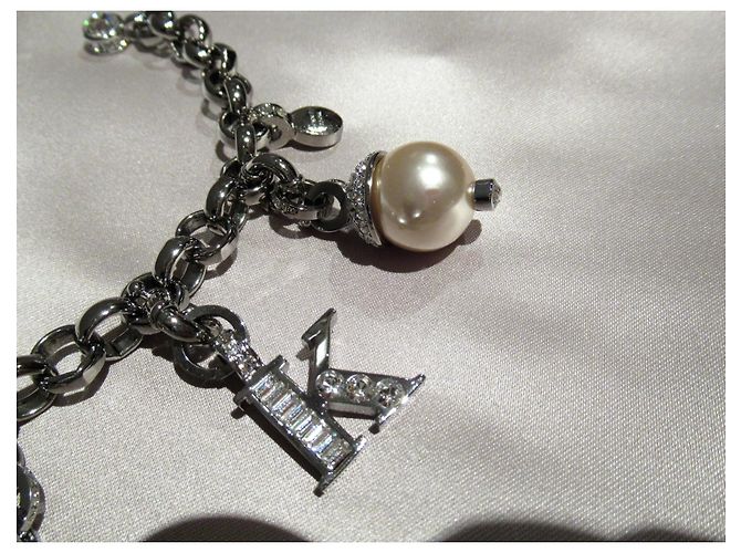 Autre Marque Dyberg/Bracciale con charm in cristallo Kern Argento - vista 3