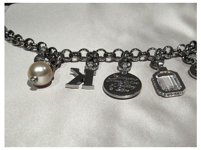 Autre Marque Dyberg/Bracciale con charm in cristallo Kern Argento - vista 5
