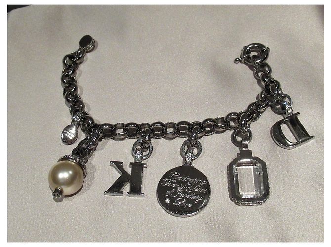 Autre Marque Dyberg/Bracciale con charm in cristallo Kern Argento - vista 6