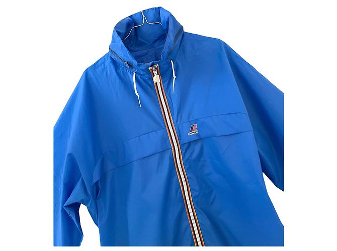 Windbreaker banana K-Way majorel blue size 8 polyamide - view 3