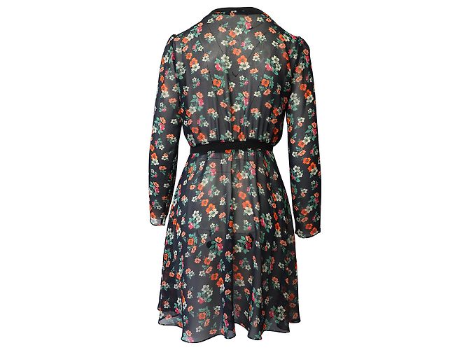 VESTIDO ESTAMPADO FLORES MAJE - vista 3