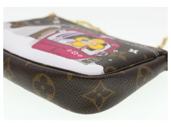 LOUIS VUITTON Monogram Vivienne Mini Pochette Accessoires M68490 auth 38946A - vue 14