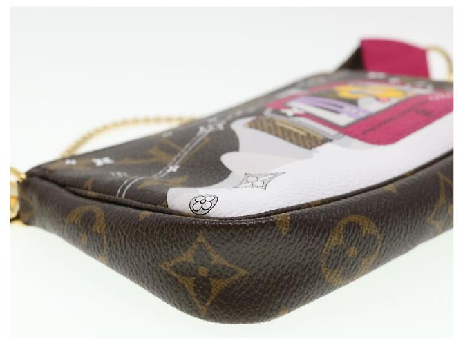 LOUIS VUITTON Monogram Vivienne Mini Pochette Accessoires M68490 auth 38946A - vue 15