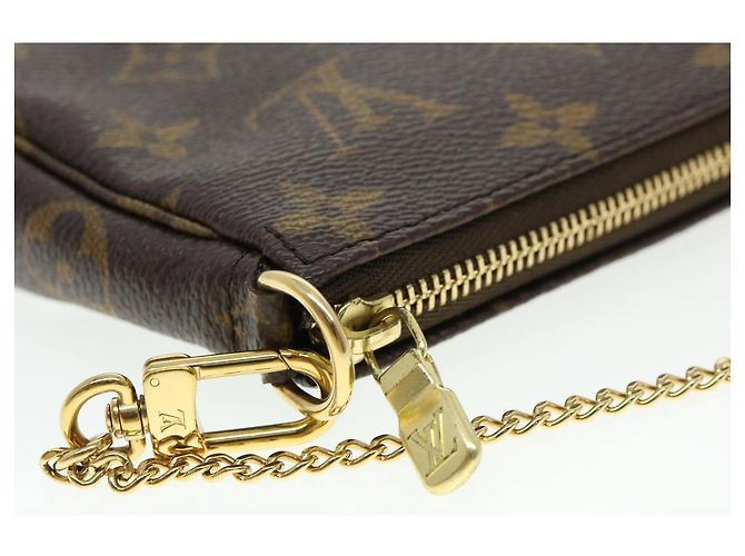 LOUIS VUITTON Monogram Vivienne Mini Pochette Accessoires M68490 auth 38946A - vue 19