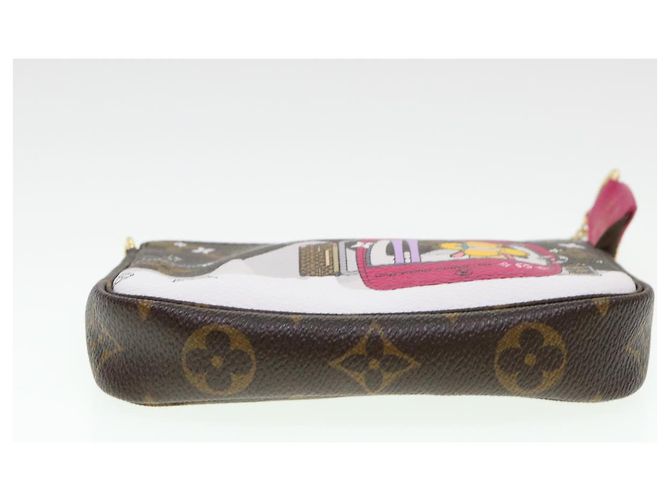 LOUIS VUITTON Monogram Vivienne Mini Pochette Accessoires M68490 auth 38946A - vue 5