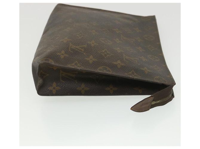 Louis Vuitton Monogram Poche Toilette 26 Marsupio M47542 LV Auth th3473 Monogramma - vista 4