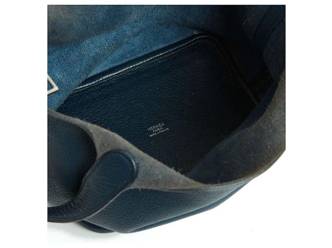 Hermès Picotin 18 becerro azul de prusia 2008 - vista 5
