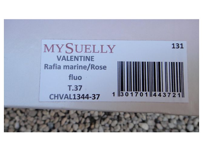 Autre Marque Myselly mocassini nuovo stato p 37 Rosa Blu navy - vista 9