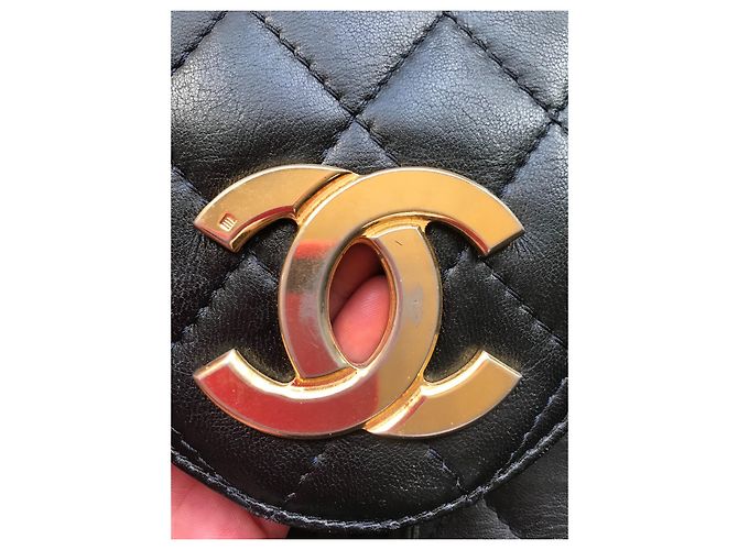 Chanel Dumas Rucksack aus Lammleder Schwarz - Ansicht 5