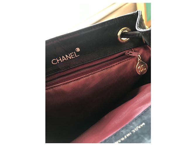 Chanel Dumas Rucksack aus Lammleder Schwarz - Ansicht 7