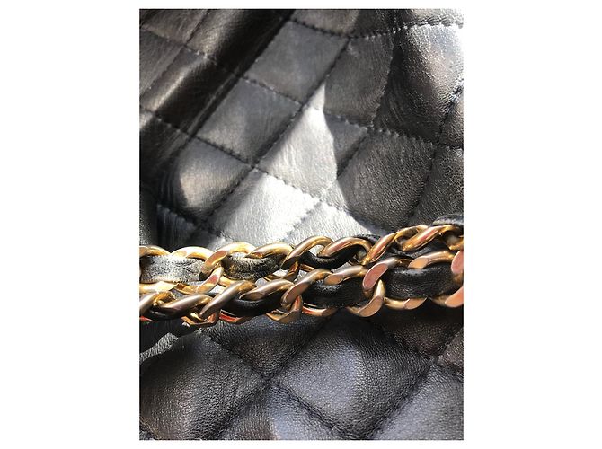 Chanel Dumas Rucksack aus Lammleder Schwarz - Ansicht 8