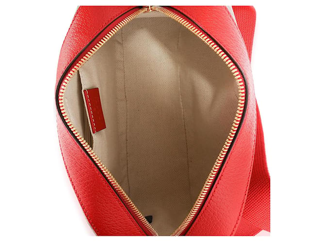 Gucci Borsa a tracolla in Pelle gg supreme  nuova Rosso - vista 3