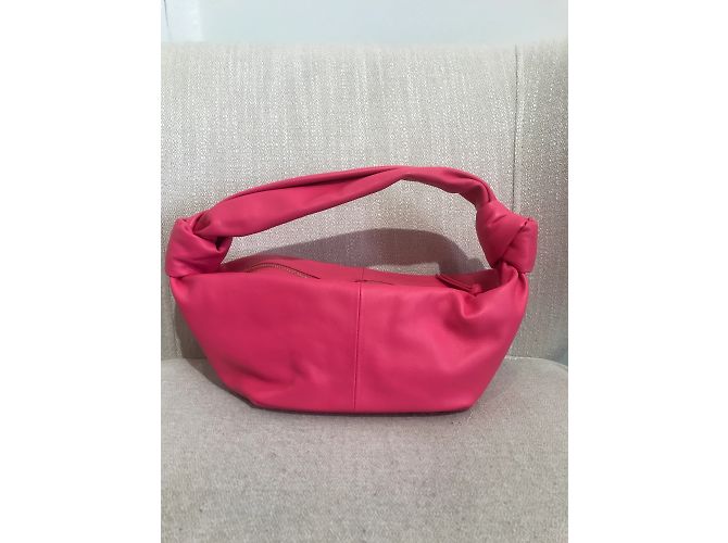 BOTTEGA VENETA Borse T. Pelle Rosa - vista 2