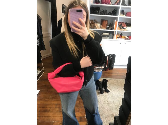 BOTTEGA VENETA Borse T. Pelle Rosa - vista 7
