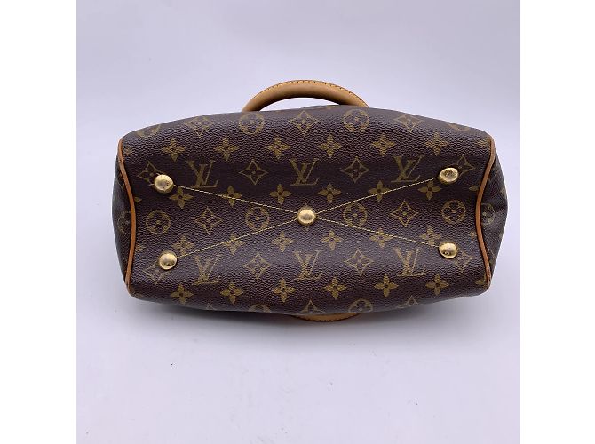 Louis Vuitton Borsa a cartella Tivoli PM in tela monogramma marrone - vista 11