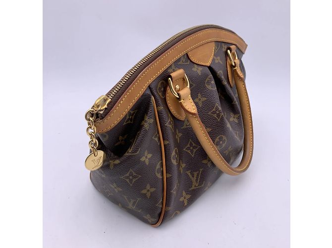 Louis Vuitton Borsa a cartella Tivoli PM in tela monogramma marrone - vista 12