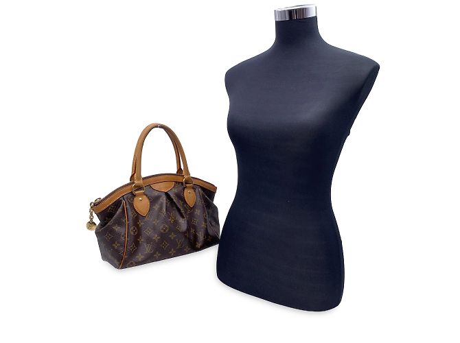 Louis Vuitton Borsa a cartella Tivoli PM in tela monogramma marrone - vista 2