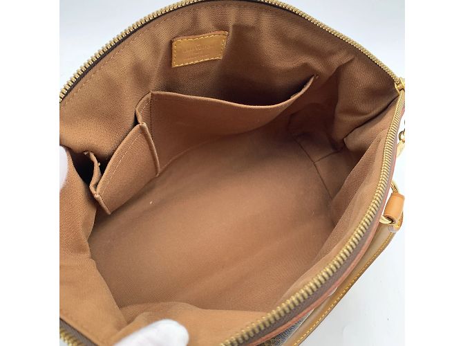 Louis Vuitton Borsa a cartella Tivoli PM in tela monogramma marrone - vista 6
