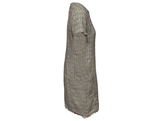Weekend Max Mara Abito in Tweed in Cotone Multicolor Multicolore - vista 2